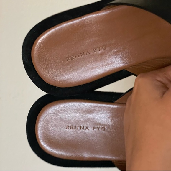 Rejina Pyo Dara Slides Sandals - Black - size 41 - Picture 12 of 12